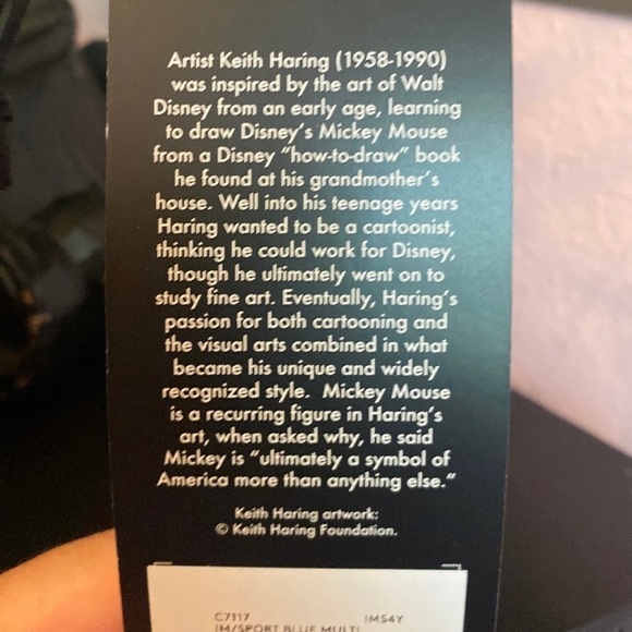 Disney Mickey Mouse Leather Coach Key Fob - Picture 9 of 9